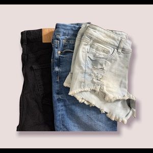 3 pair of shorts in stock!